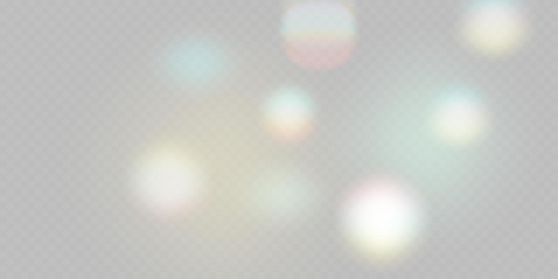 Experience the enchanting Soft Bokeh Lights Effect designed specifically for captivating background design vector
