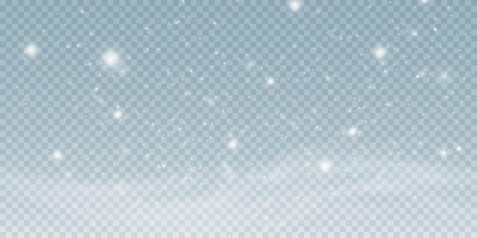 An Exquisite and Beautiful Soft Snowy Background Featuring Sparkling Flakes That Create a Calm and Dreamy Atmosphere vector