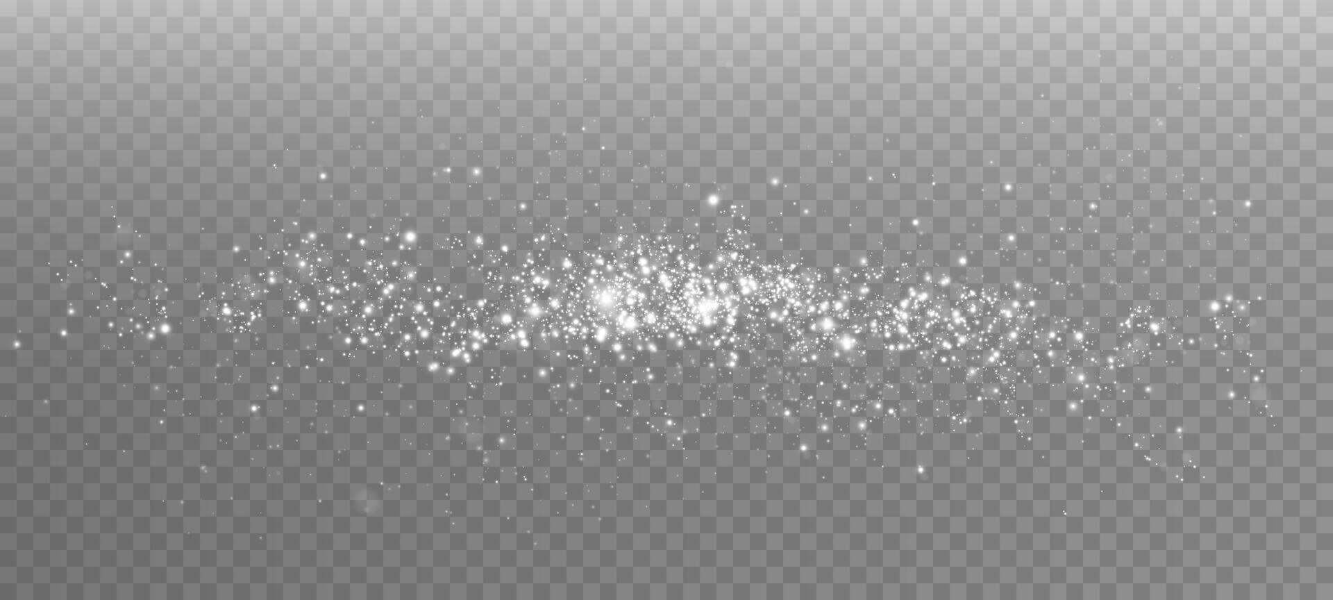 Create a Sparkling Glitter Effect that is perfect for Various Designs, Projects, and Creative Works vector