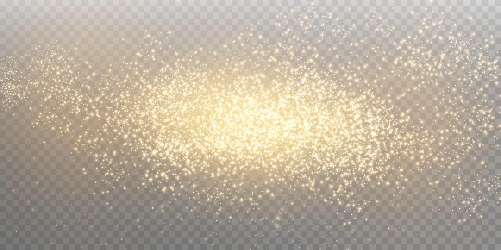 Create Stunning Designs with a Beautiful Golden Glitter Effect for Your Art Projects and Creative Works vector