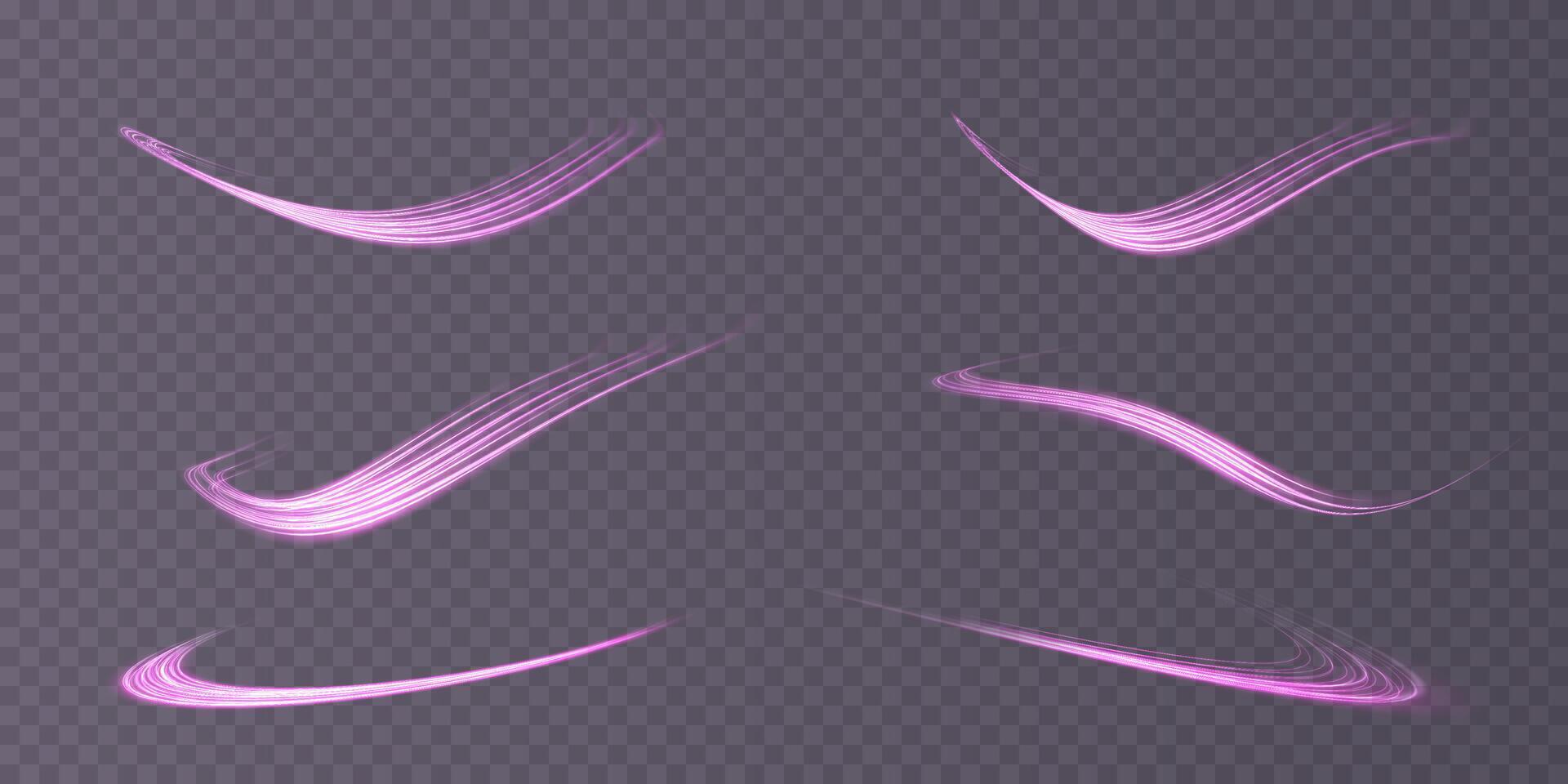 Stylish Pink Brush Strokes for Unique and Creative Designs that Inspire and Captivate the Audiences Attention vector