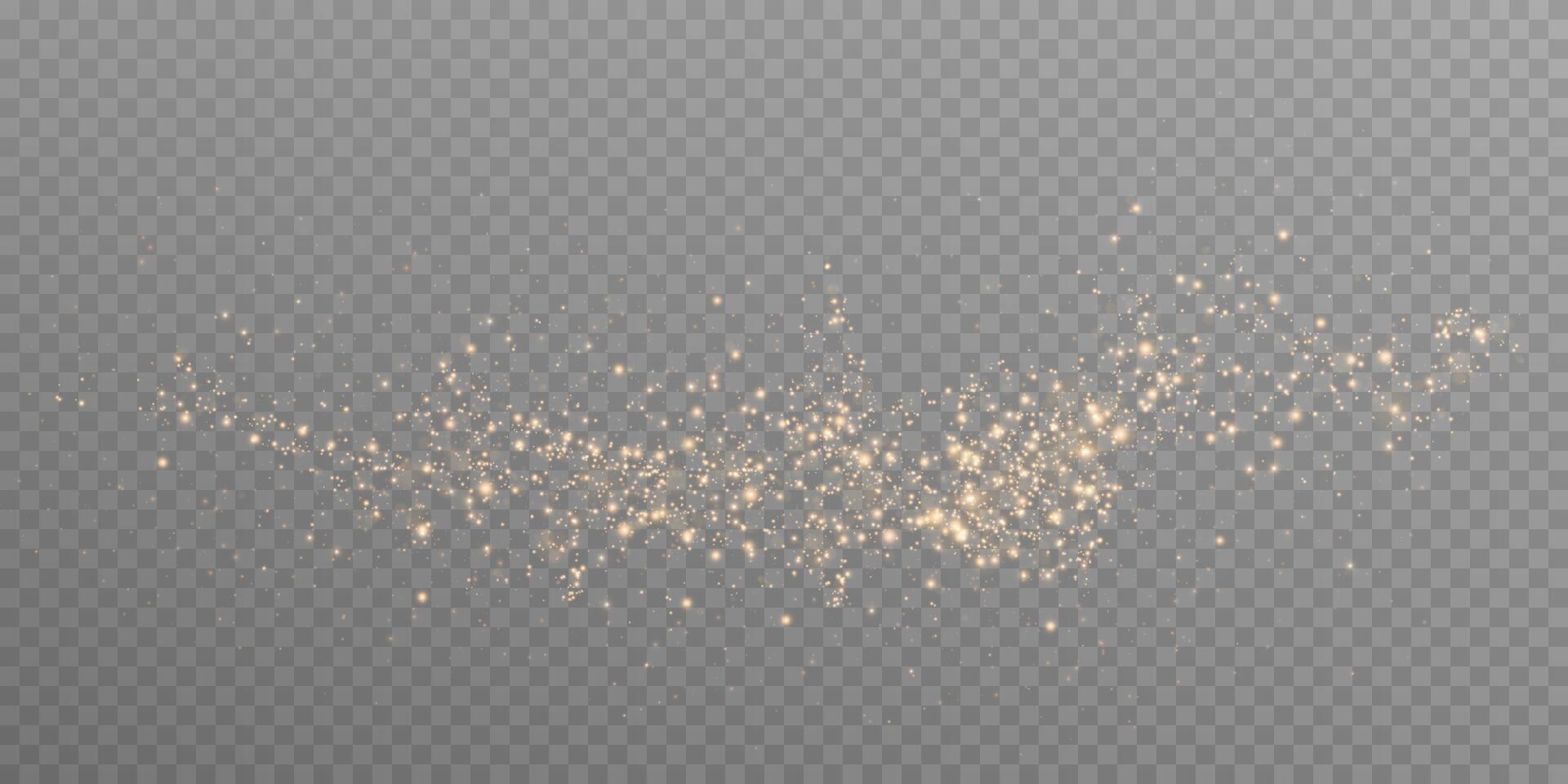 Experience the captivating Sparkling Glitter Effect that adds flair to all your Creative Designs and projects vector