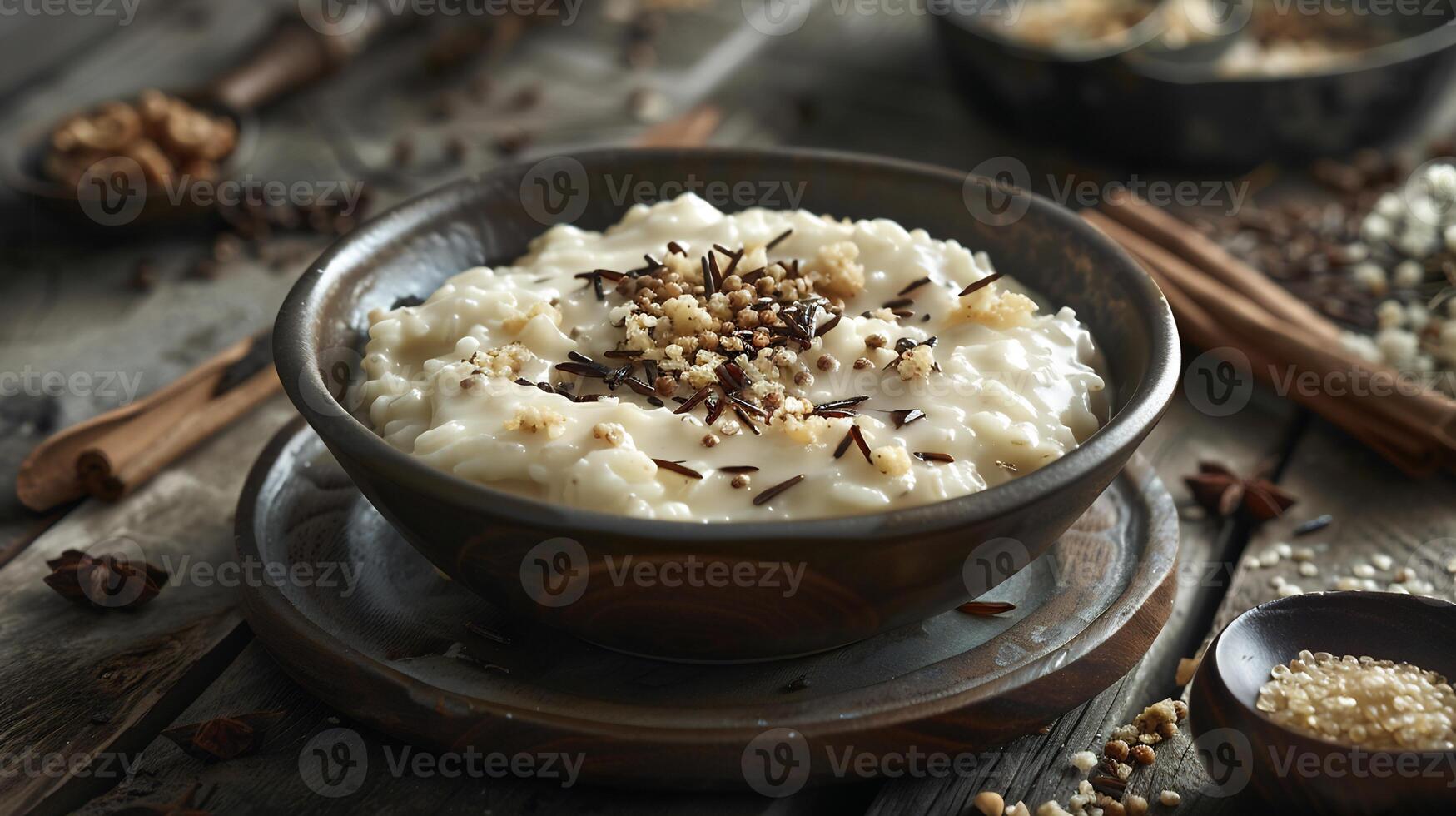 Canadian Wild Rice Pudding Creamy and Subtly Sweet photo