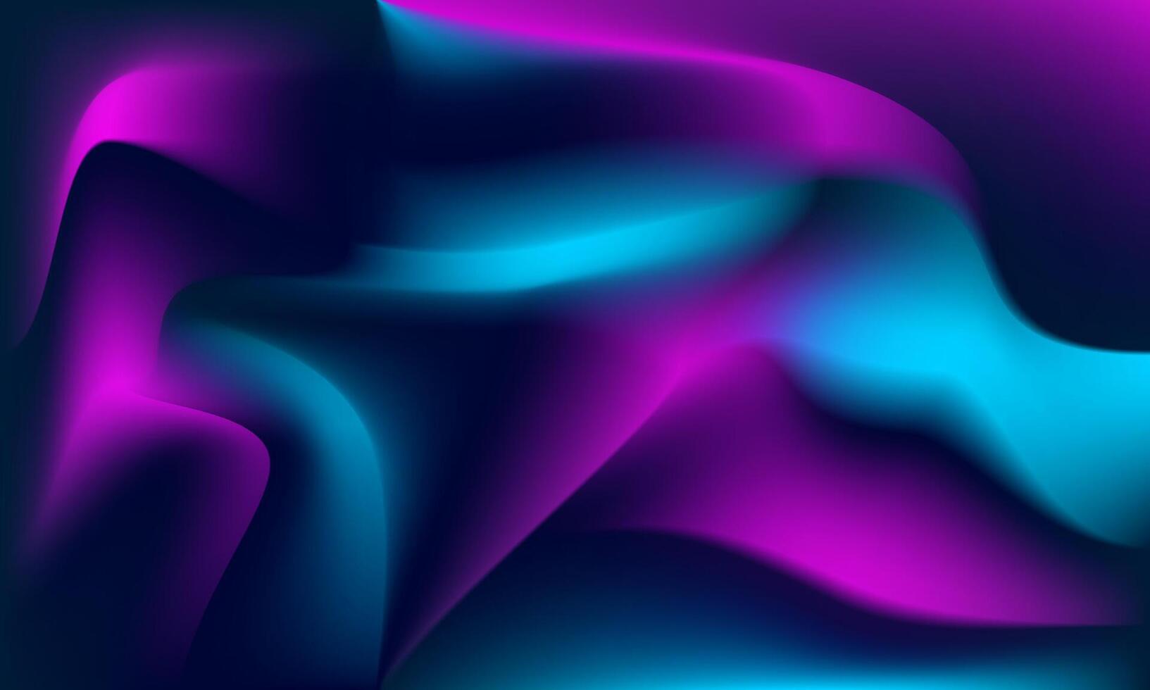 Abstract Fluid Gradient in Purple and Blue Background Wallpaper design vector