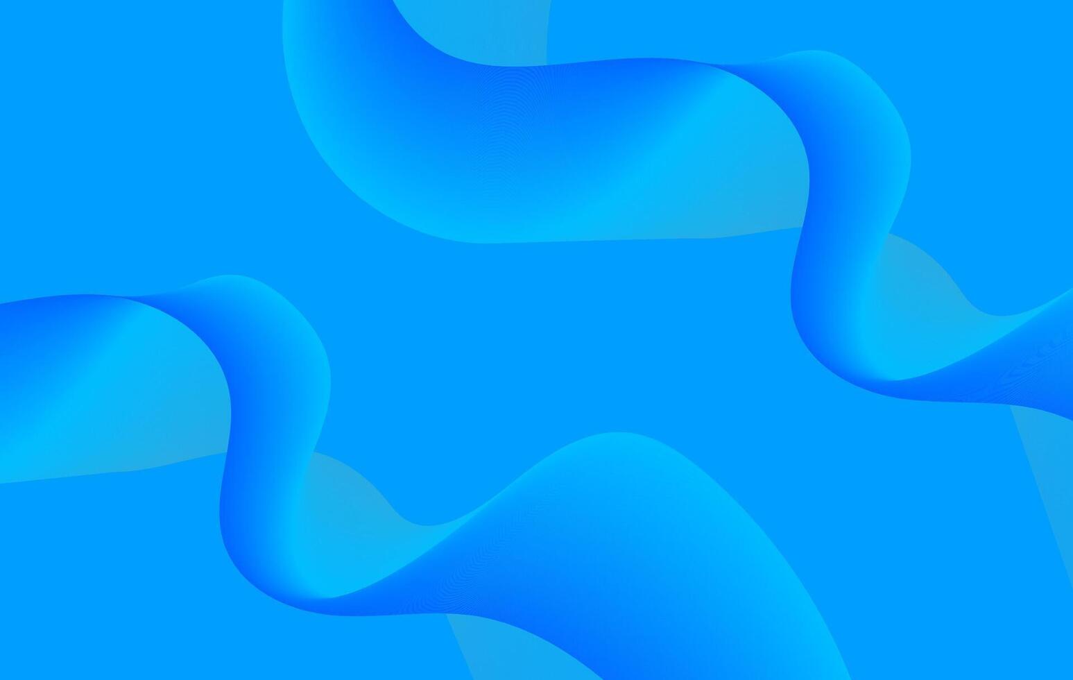 Abstract Blue Flowing Waves Background Wallpaper vector