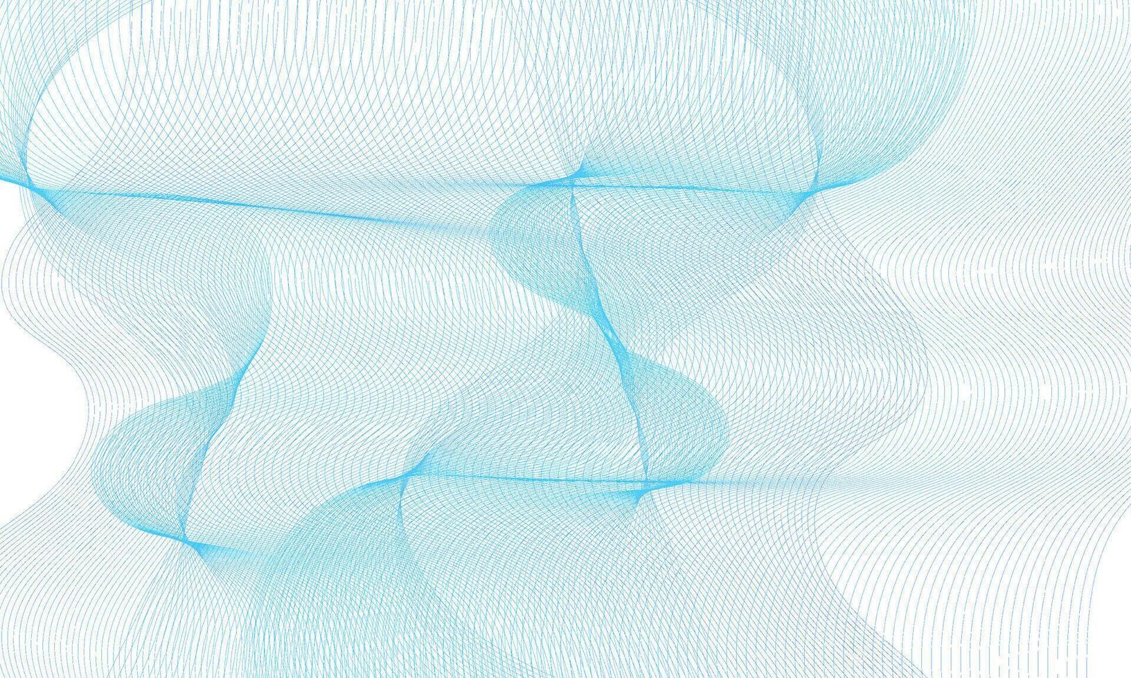 Abstract Blue Wave Design Background Wallpaper vector
