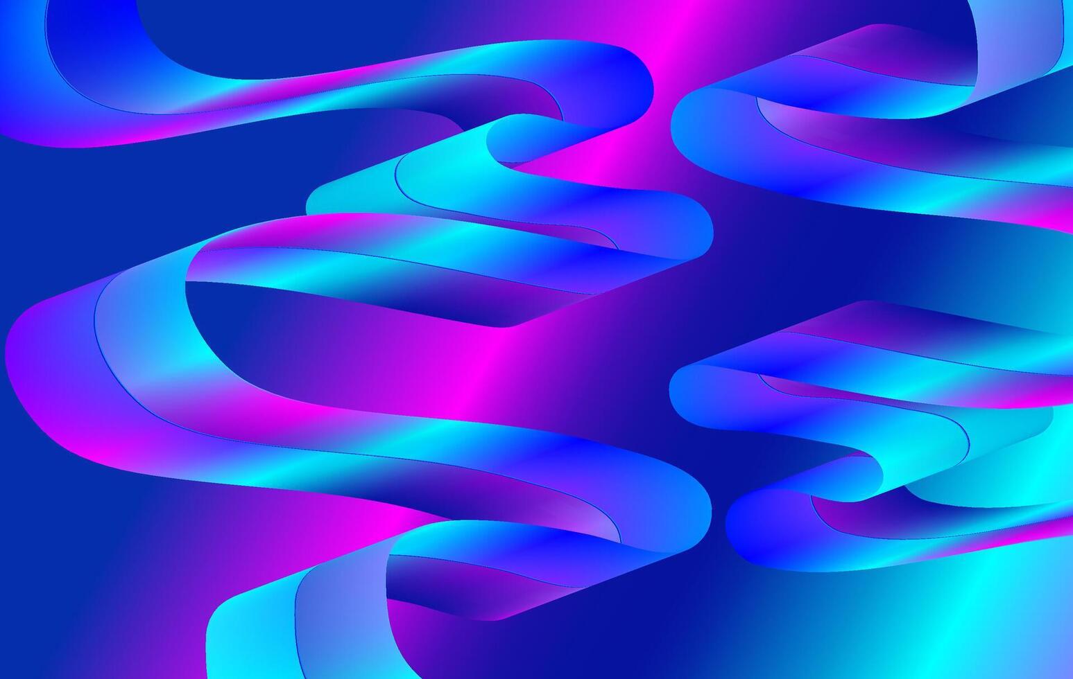Abstract Fluid Wave Background Wallpaper Design vector