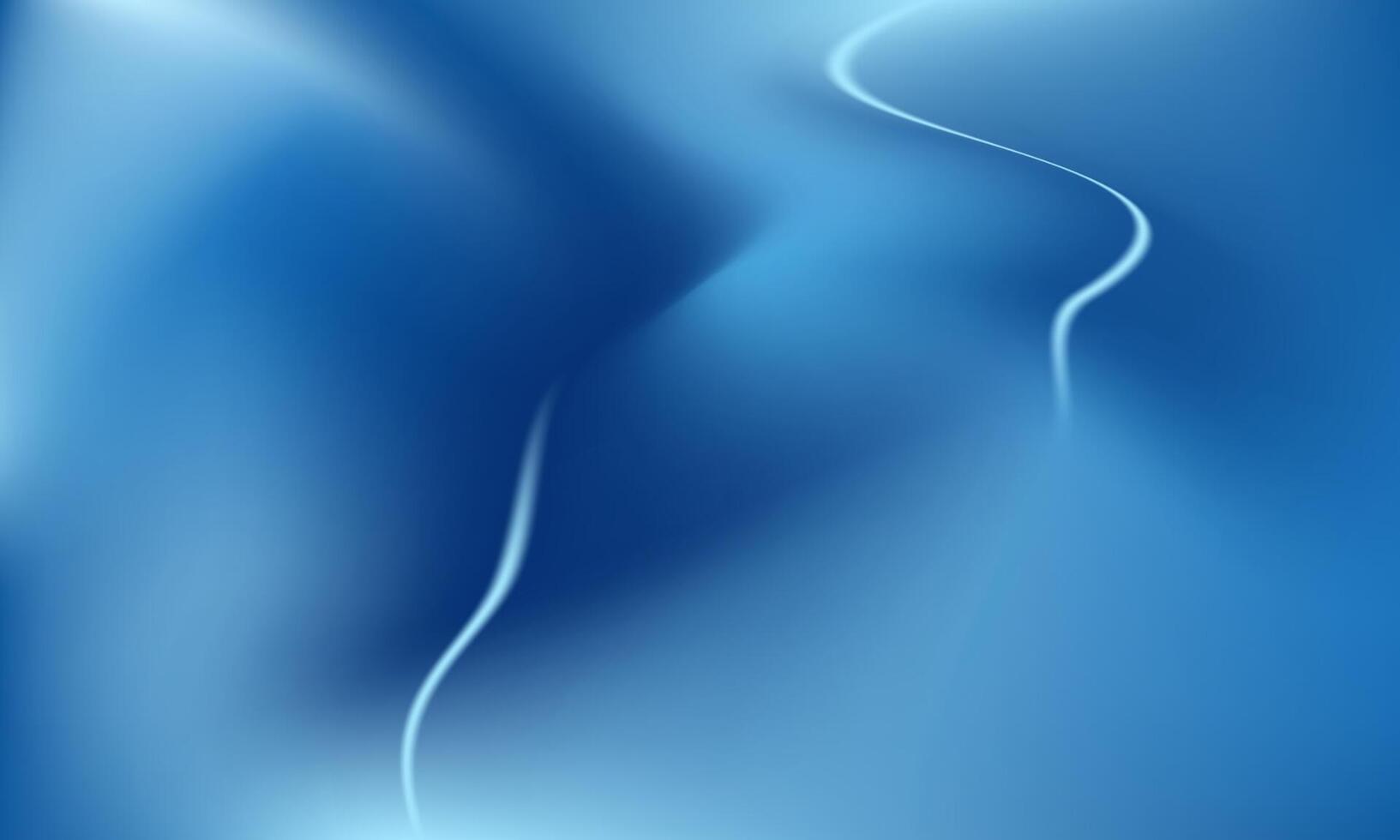 Abstract blue flowing light curve background wallpaper vector