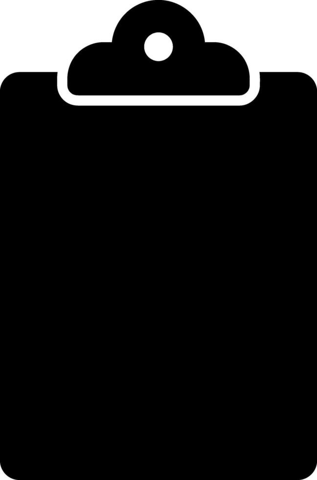 Stencil clip board icon Check Clipboard checklist vector