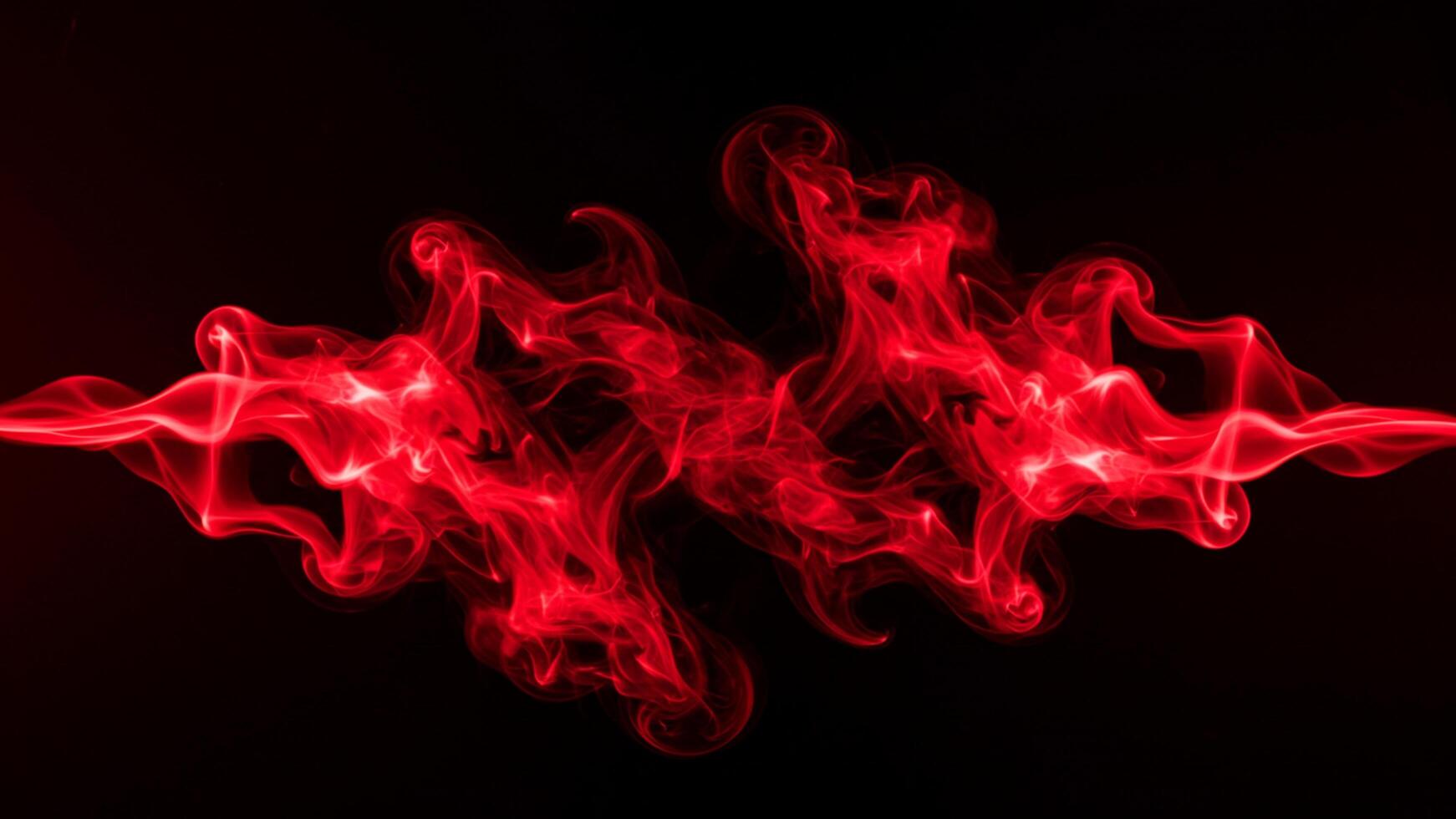 Abstract fog of red against black, dramatic background texture photo