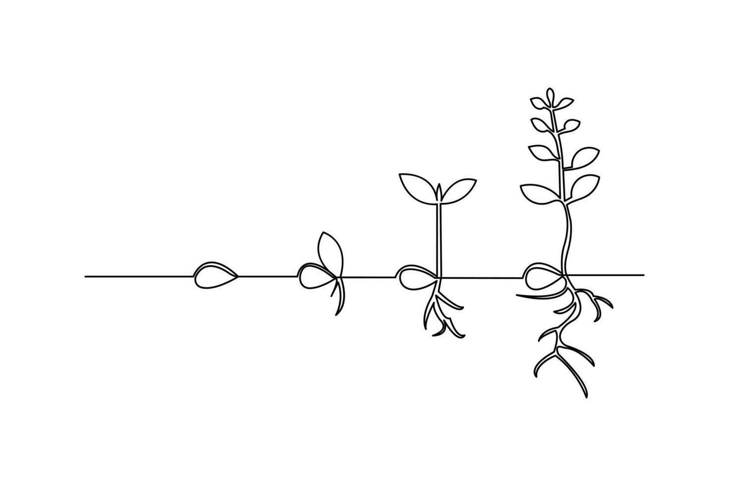 Single Line Drawing of Graduation Hat Icon Minimalist vector