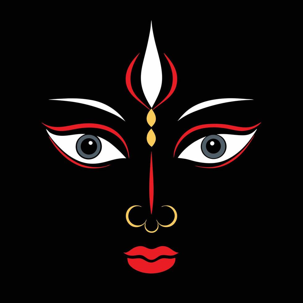 Sacred Feminine Minimalist Goddess Illustration in Line Drawing Style for Empowerment Designs vector