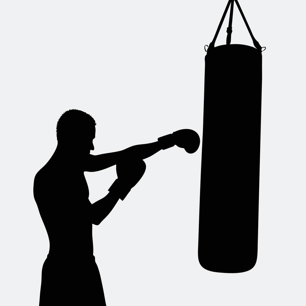 Create a Stark Black and White Silhouette Illustration of a Bold Subject for Graphic Design vector