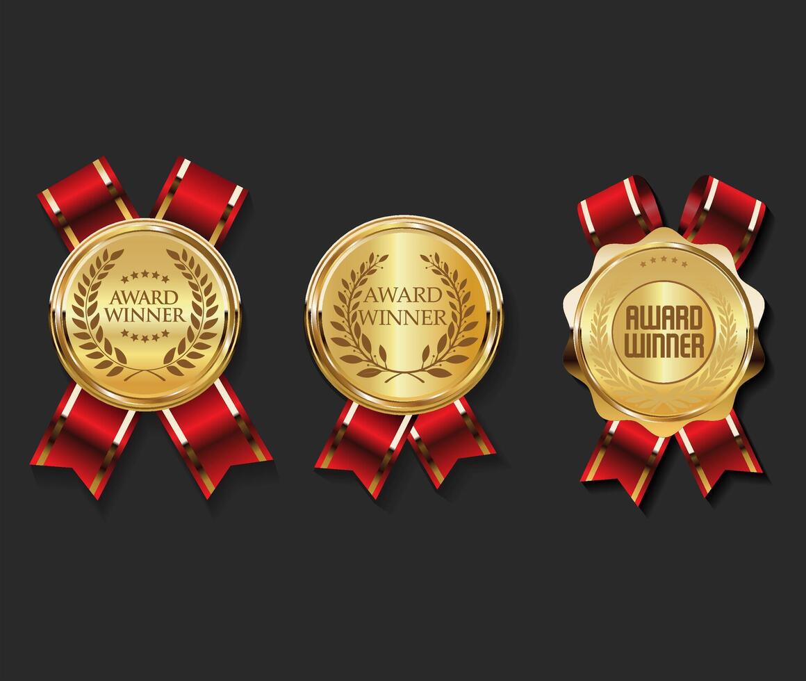 Best premium award sign with laurel wreath isolated on black background stock illustration vector