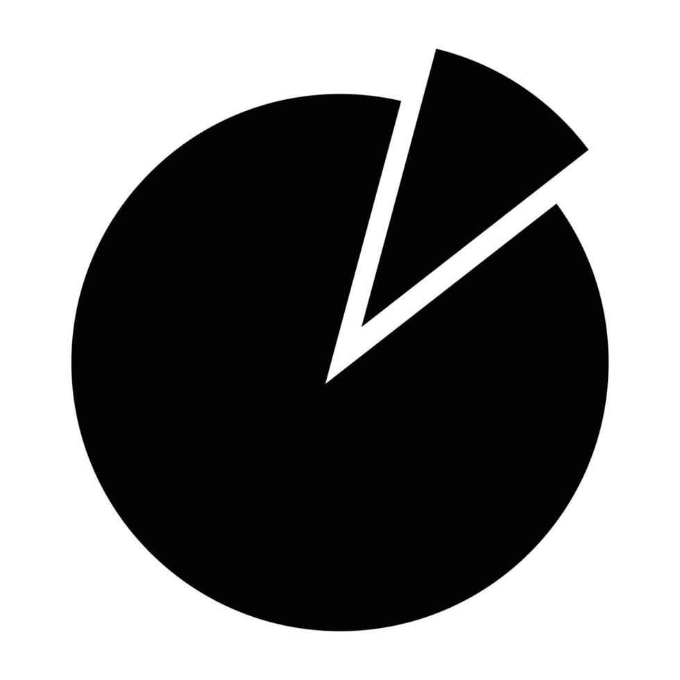 Pie Chart Icons and Statistical Data Graphs Set vector