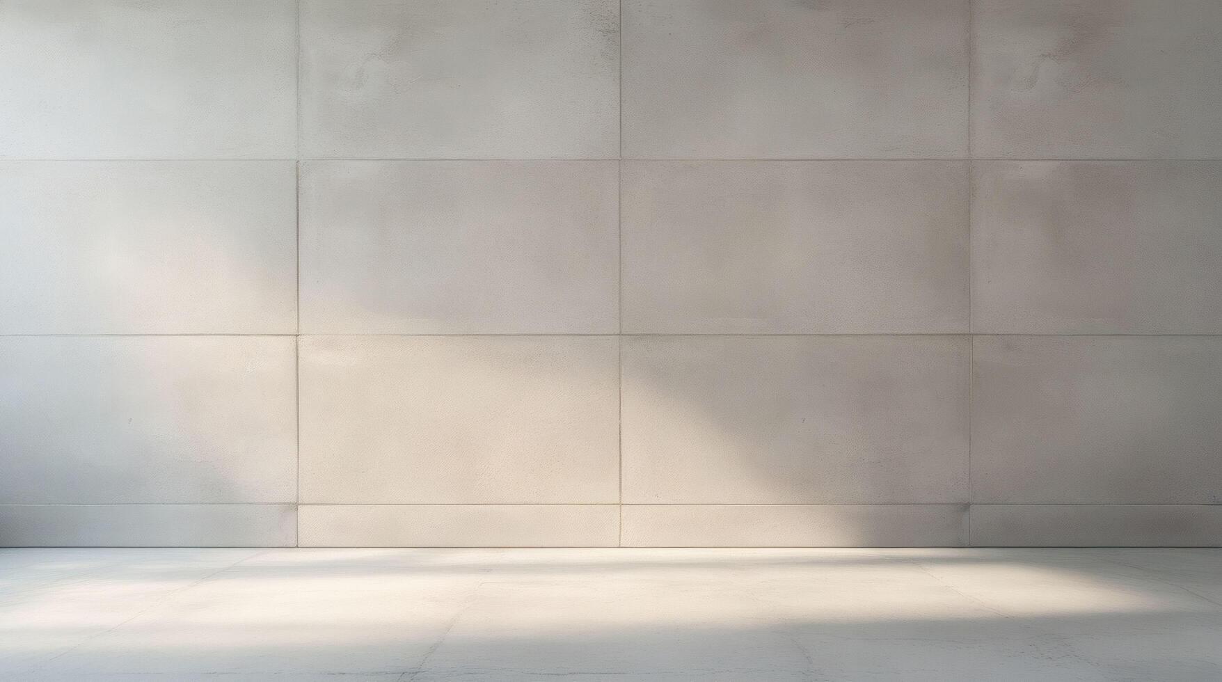 Smooth Concrete Texture Background-Light Gray Studio Mockup Modern Product Display photo