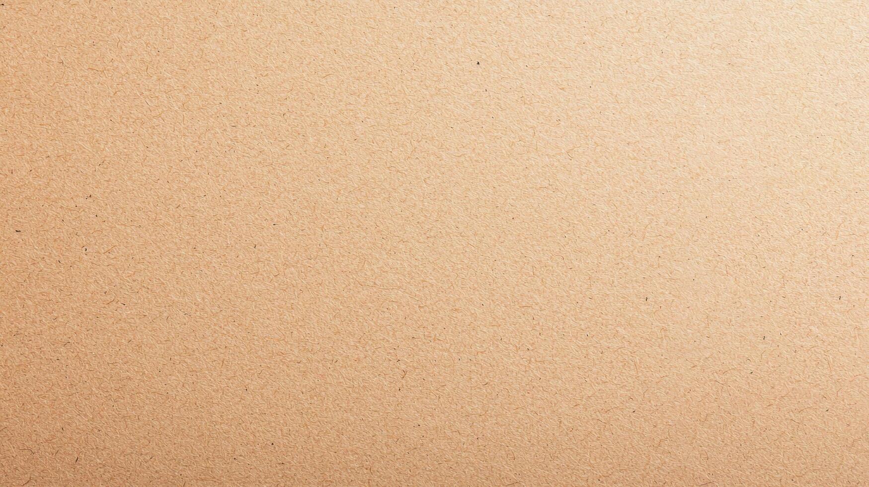 Brown Recycled Paper Texture With Natural Fiber Details featuring subtle surface variations and soft organic tone ideal for eco-friendly backgrounds or packaging design. photo