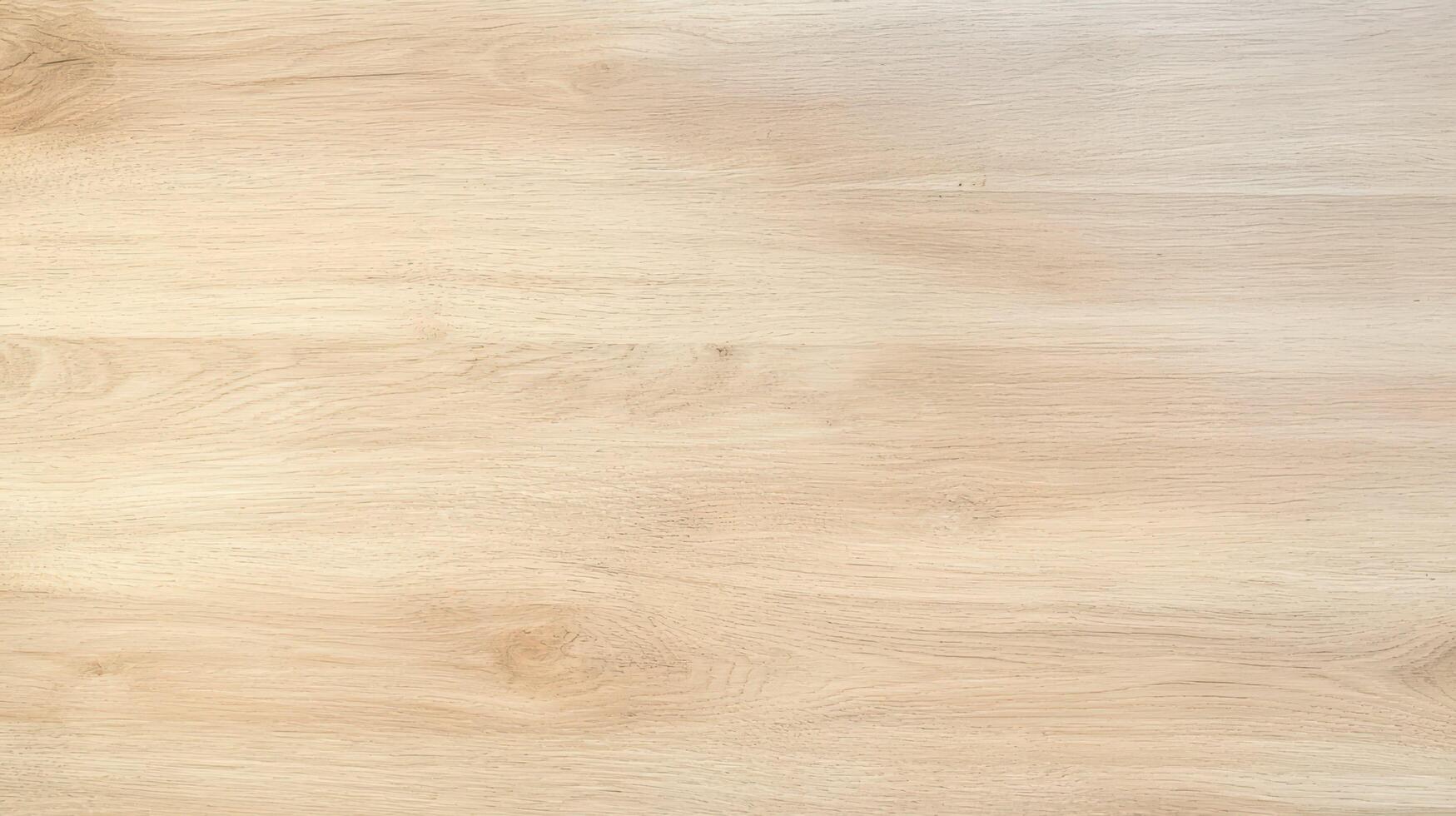 Light Natural Wood Surface Texture Background with smooth grain pattern and subtle details suitable for presentation mockup or interior design use. photo