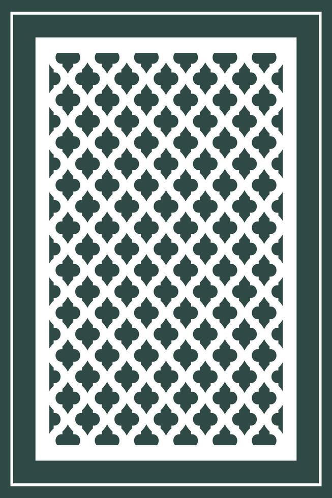 Jali Laser Cutting design, jali graphic design, corner and border design and plywood. vector