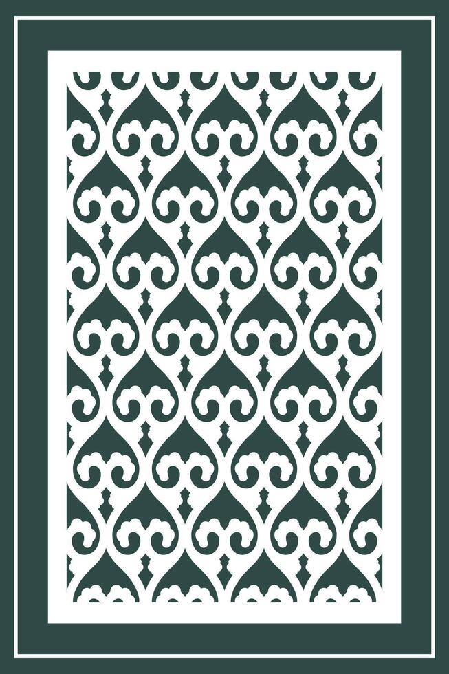 Jali Design for Graphic and Plywood, Partition, Cnc Router Design Foamsheet, Acrylic and CNC Machine vector