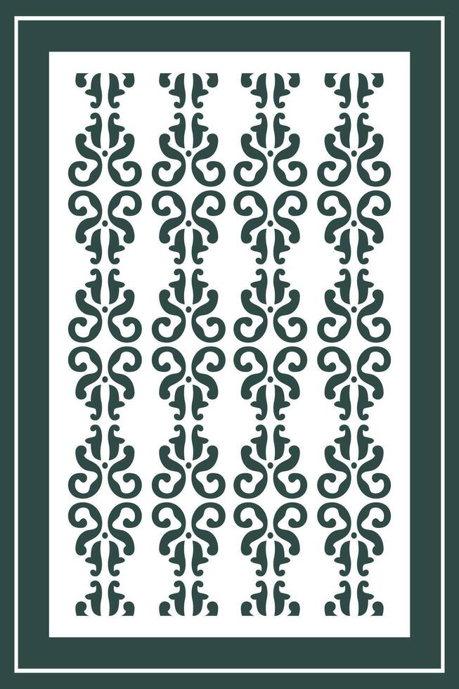 Jali Laser Cutting design, jali for graphic design, corner and border design and plywood partition foam, acrylic. vector