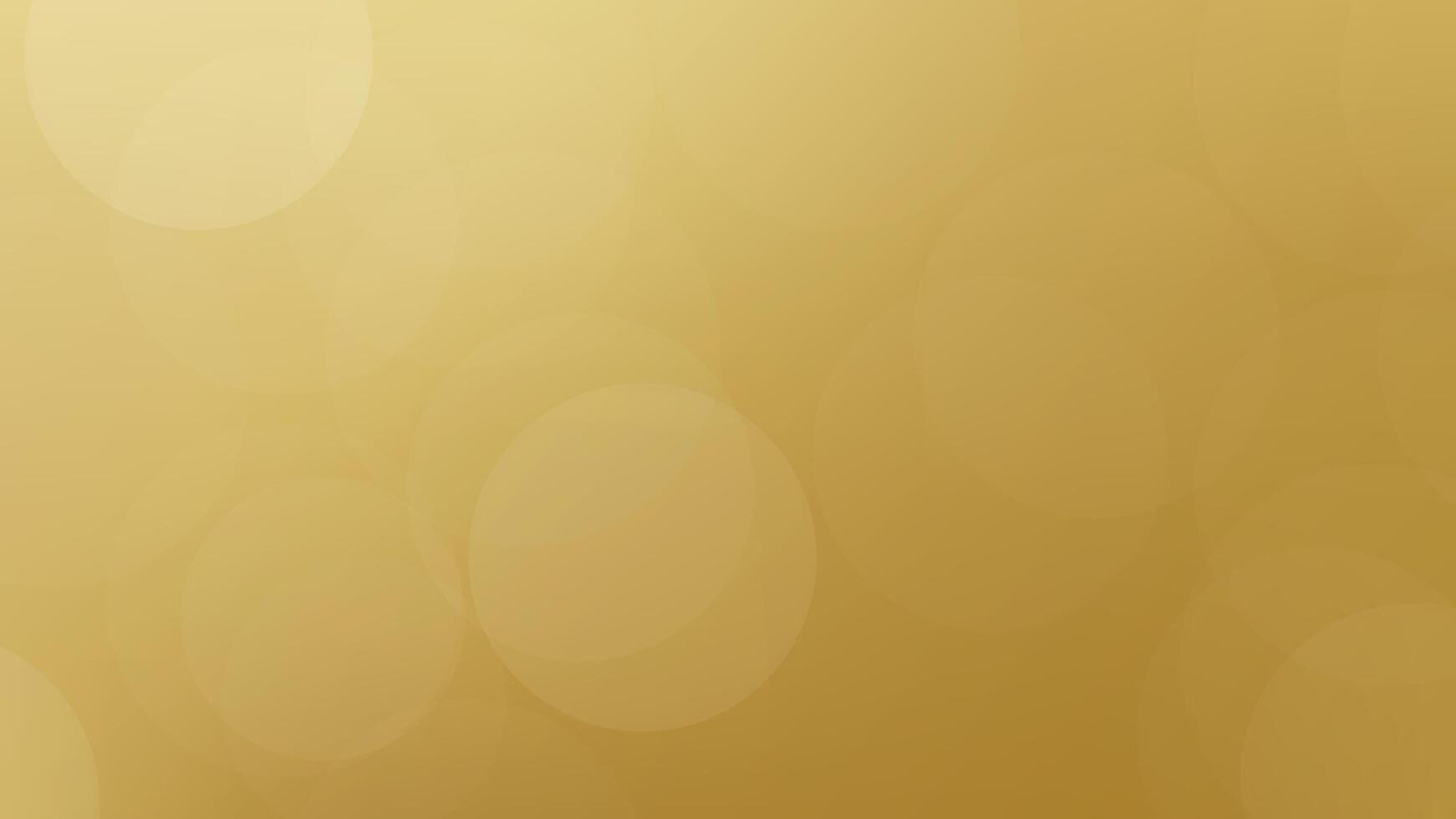 Gold bokeh background vector