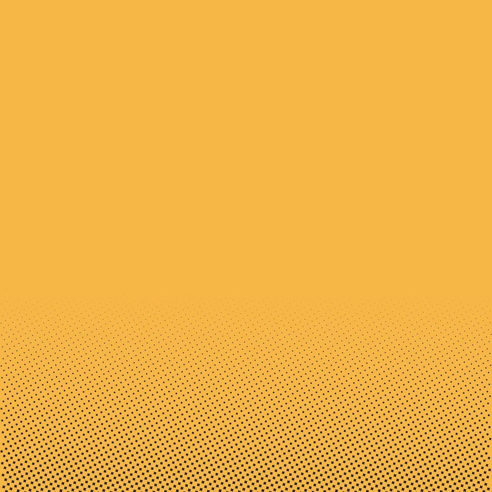 Halftone Background in orange color. vector