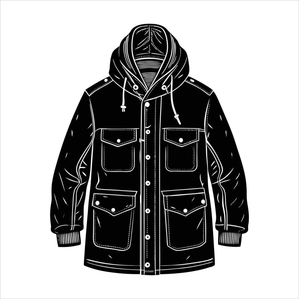 Expedition Parka Jacket vector
