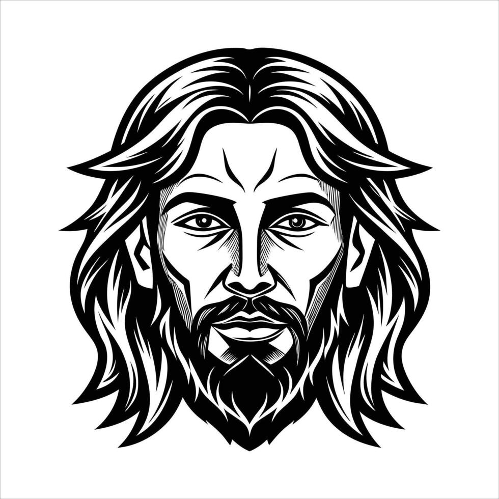 Closer to Christ The Role of Jesus vector