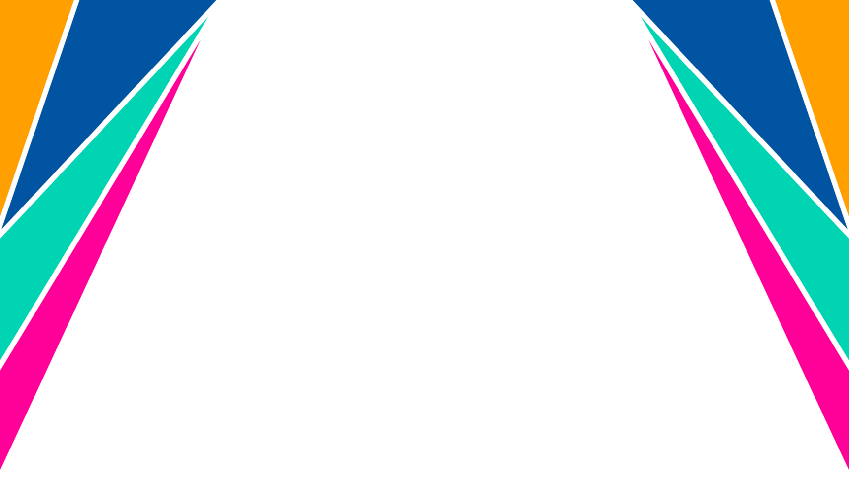 Abstract Geometric Side Border. Colorful Diagonal Shapes Design - Modern and vibrant abstract border with colorful diagonal shapes on the sides. png