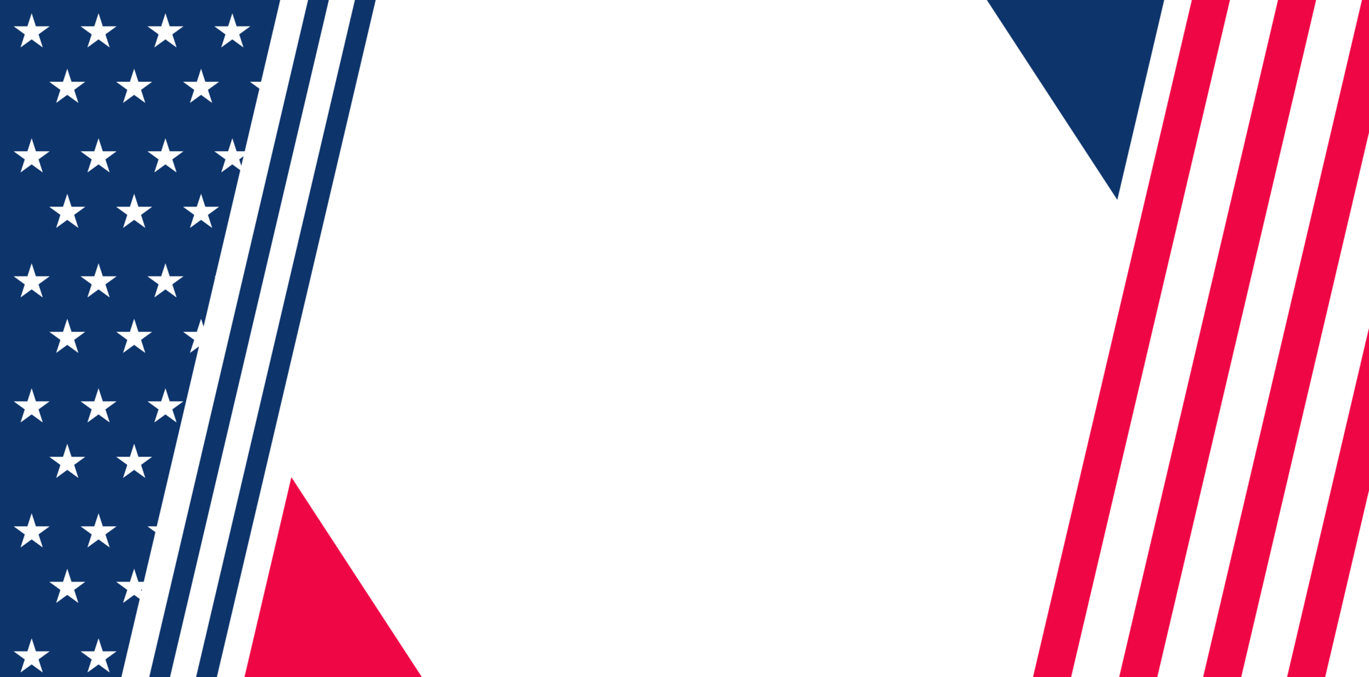 Abstract American Flag Border Design Element. usa flag. png