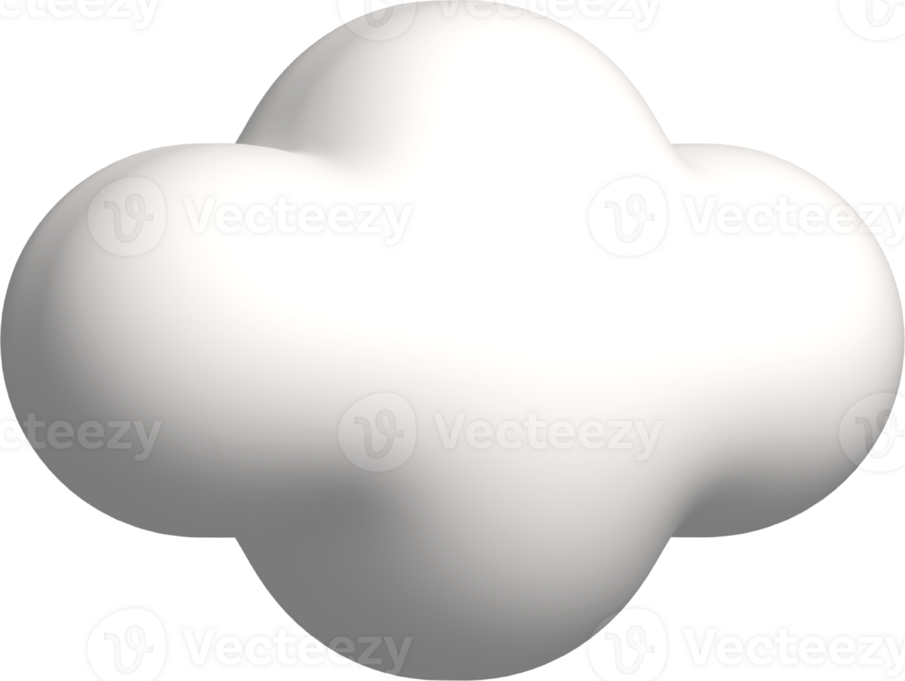 cloud shape 3d, cloud icon, emoji cloud for message social png