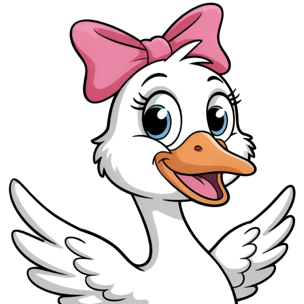 A cartoon duck icon png