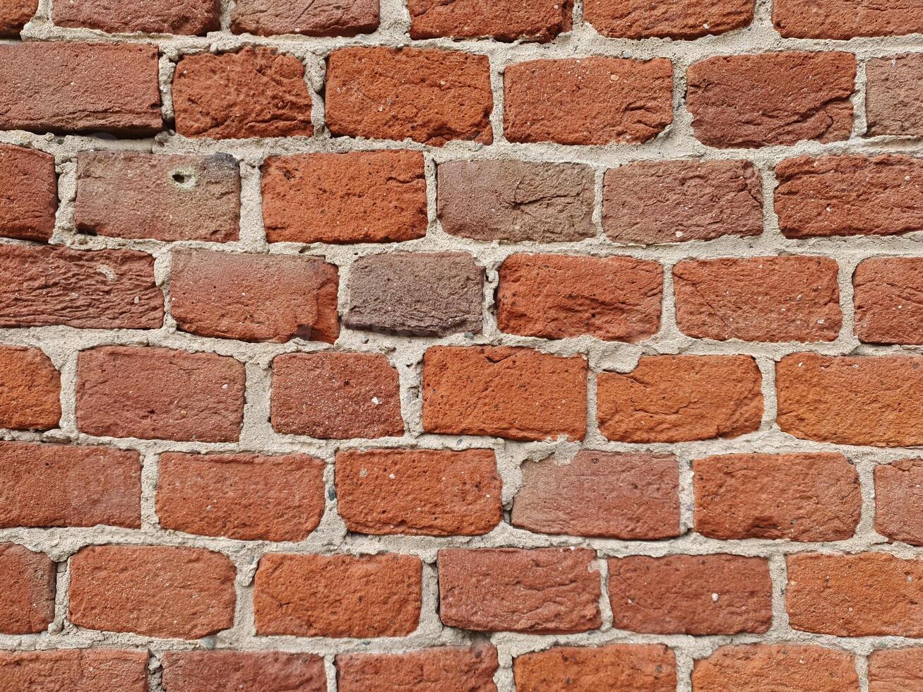 red brick wall bg photo