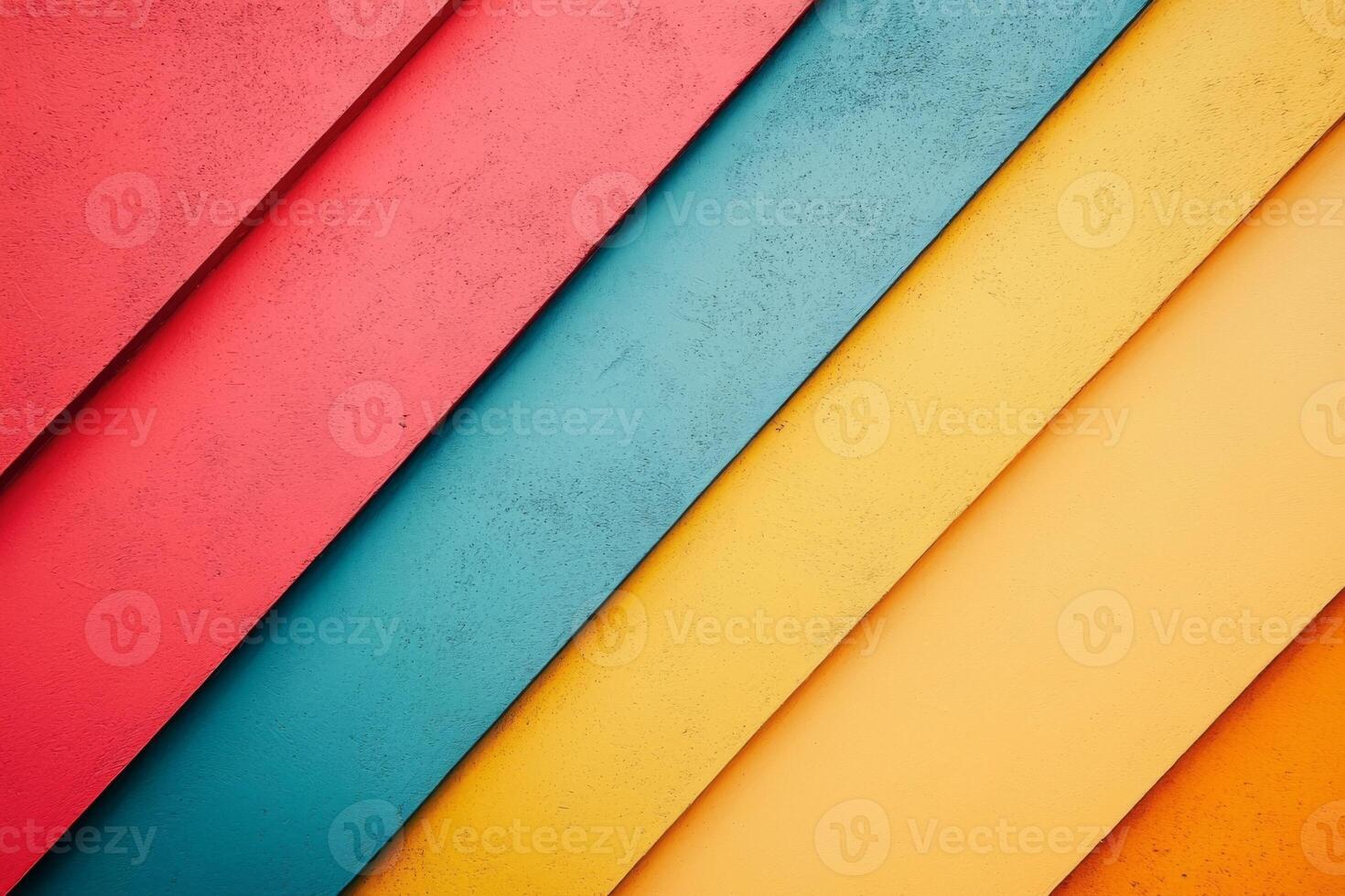Abstract arrangement of colored panels create a textured and vibrant background pattern photo