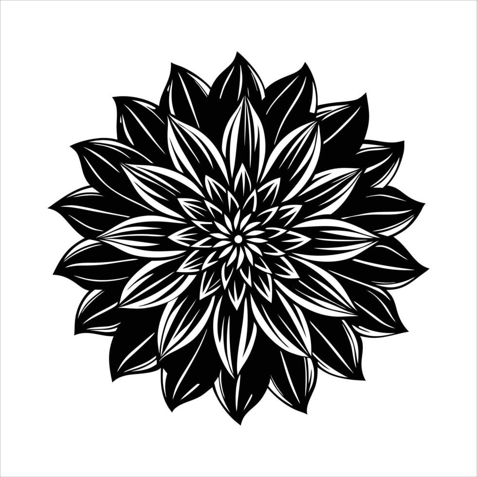 Red Yellow Flowers vector
