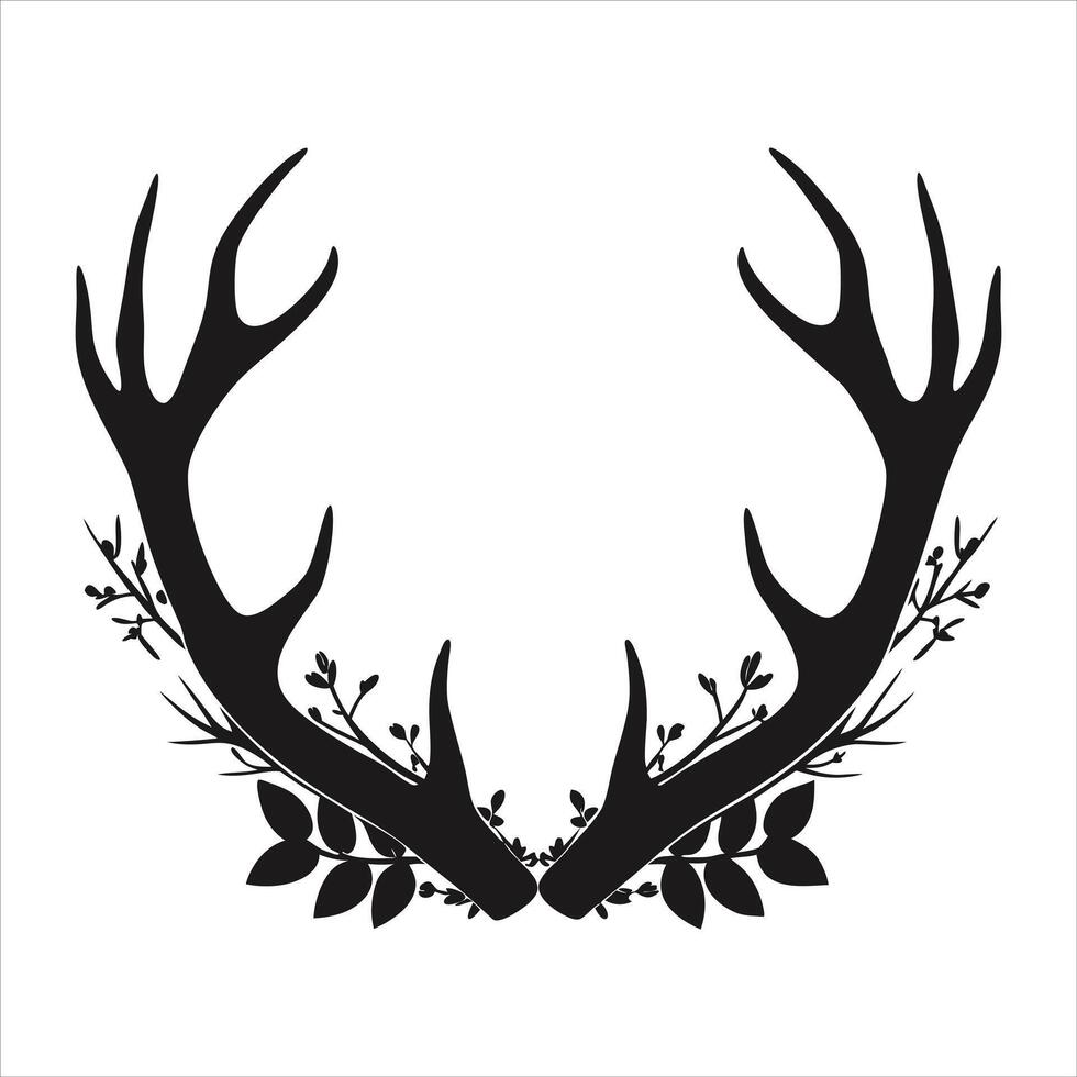 Antlers Forest Mountains vector