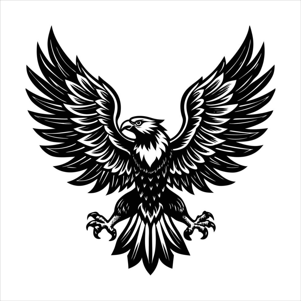 Eagles Majestic Flight vector