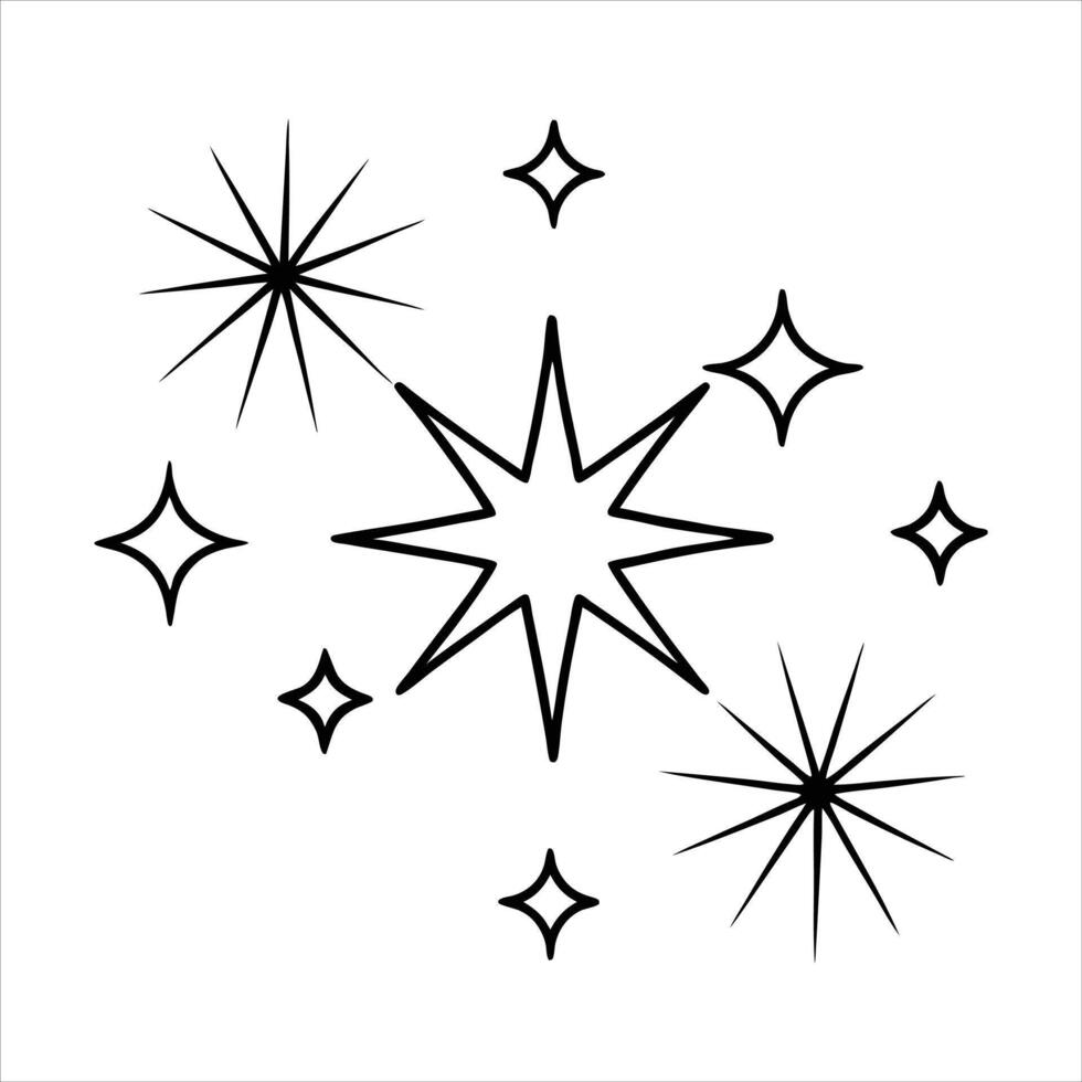 Floating Stars Vectors