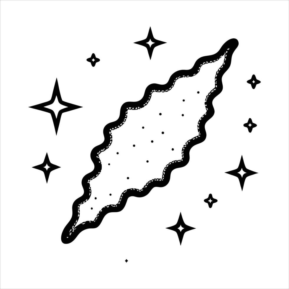 Milky Way Starscape vector
