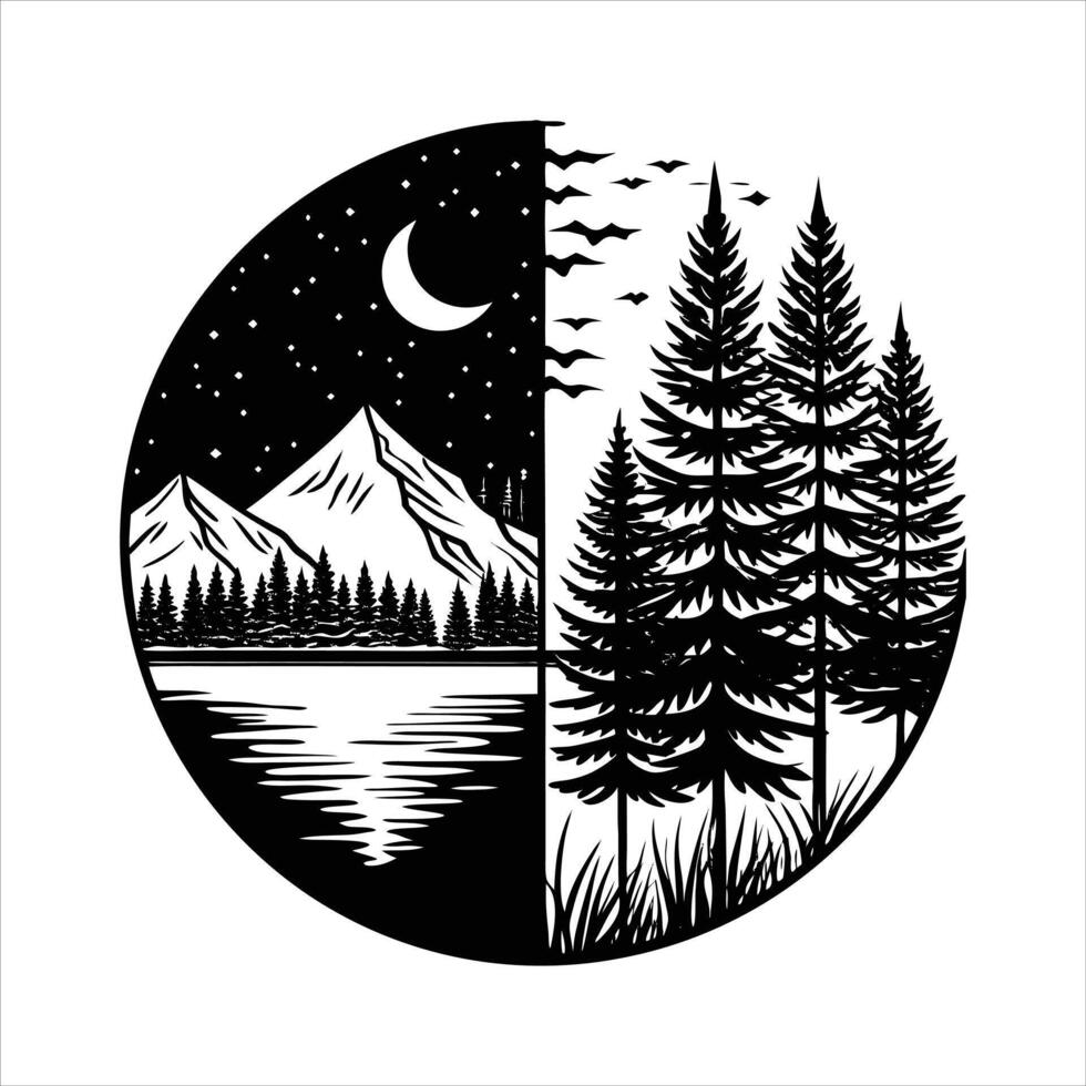Lake Colors Vectors