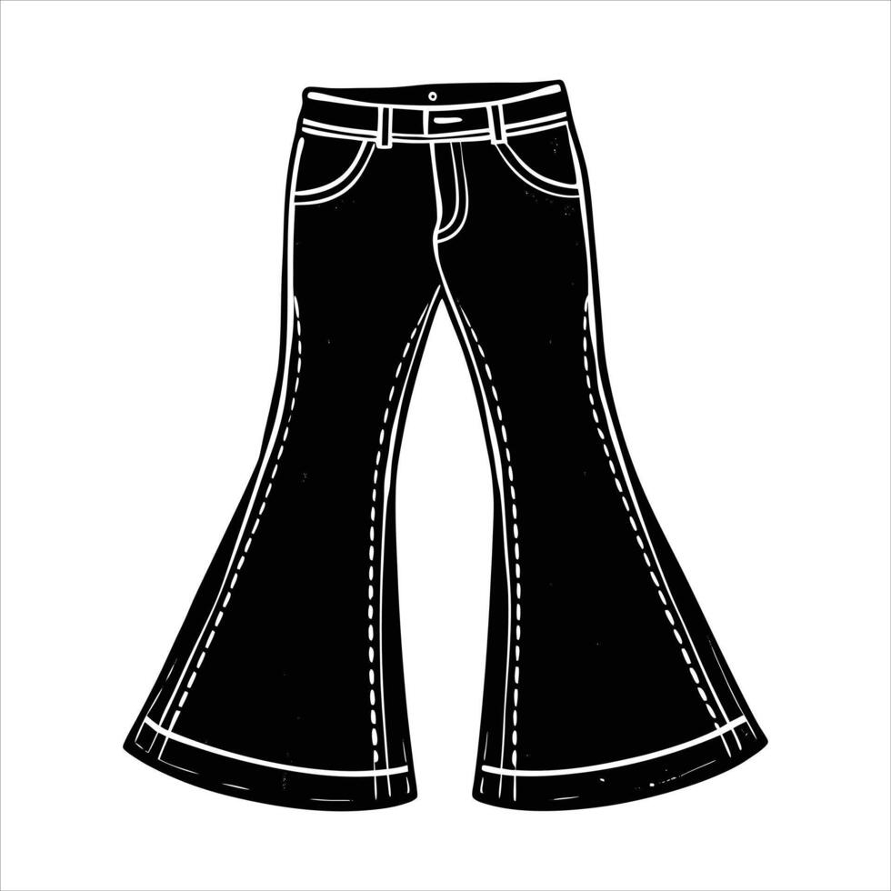 Flare Jeans Vectors