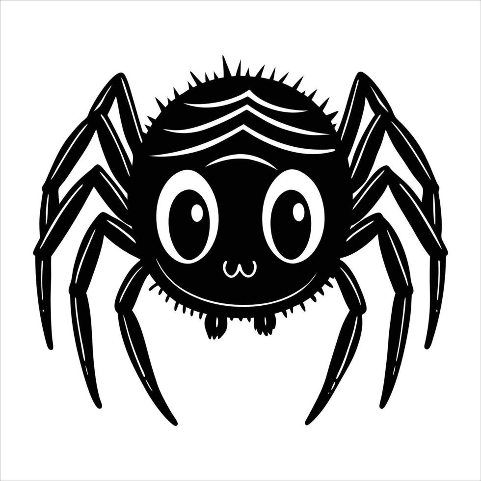 Friendly Spider Stock Illustration vector