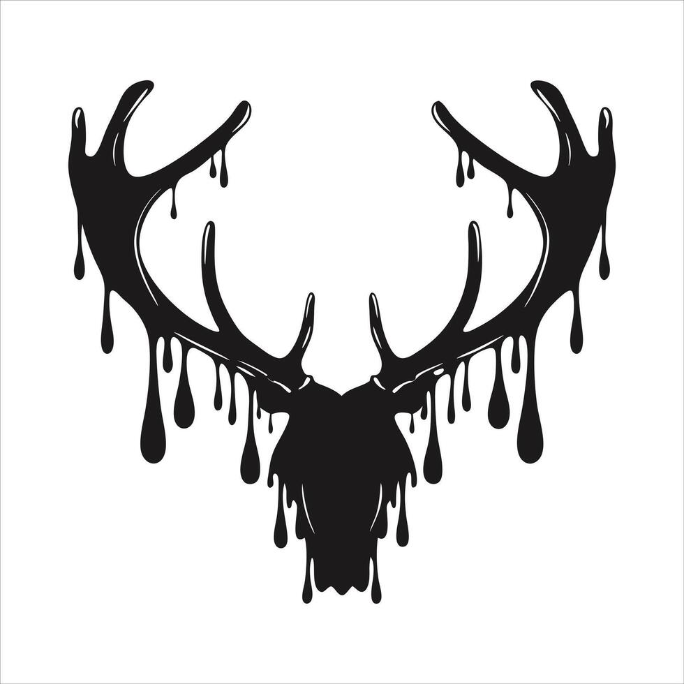 Dripping Paint Splatter vector