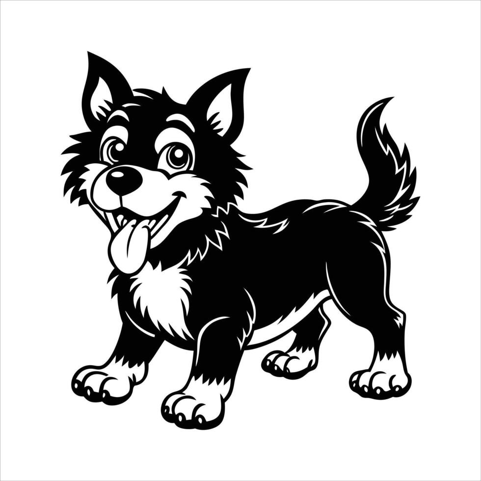 Adorable cartoon chihuahua puppy vector