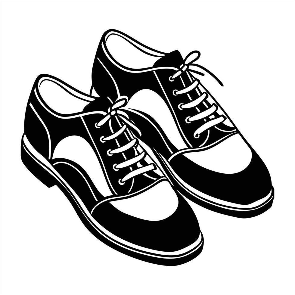 Saddle Shoes Vectors