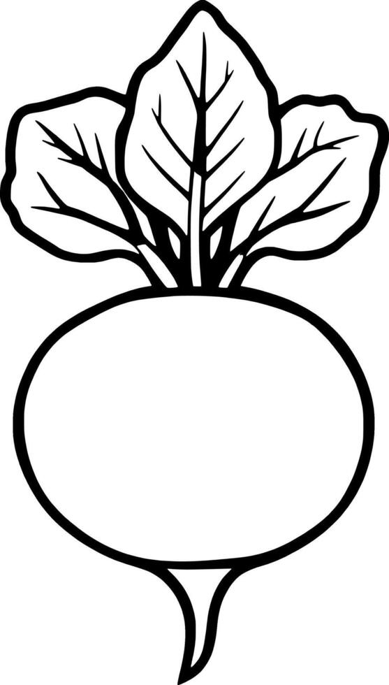 Detailed Line Art Drawing Of A Single Rose Blossom vector