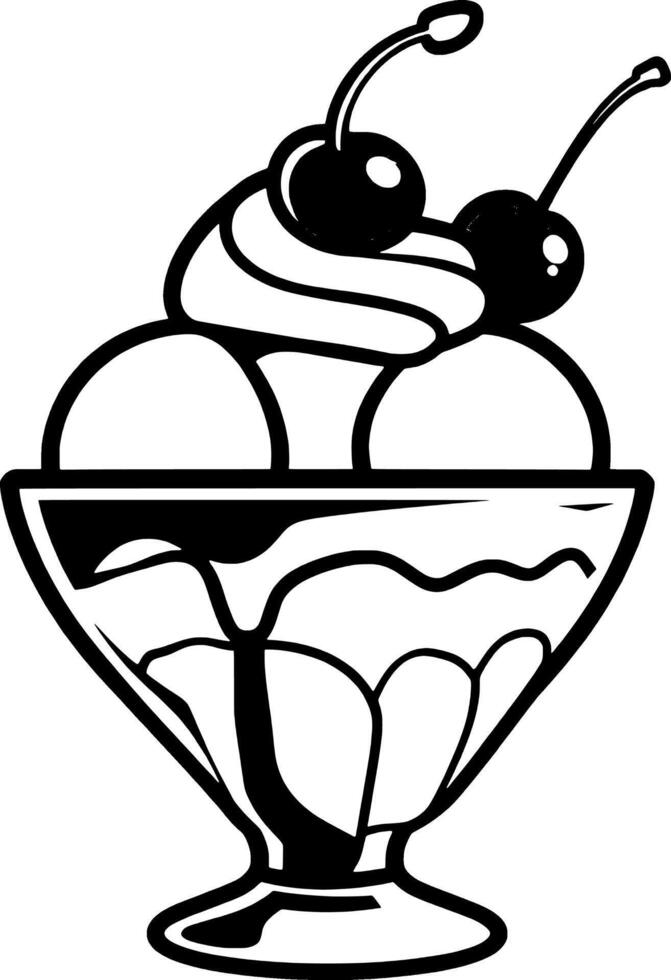 top Pie A Hand-Drawn Illustration vector