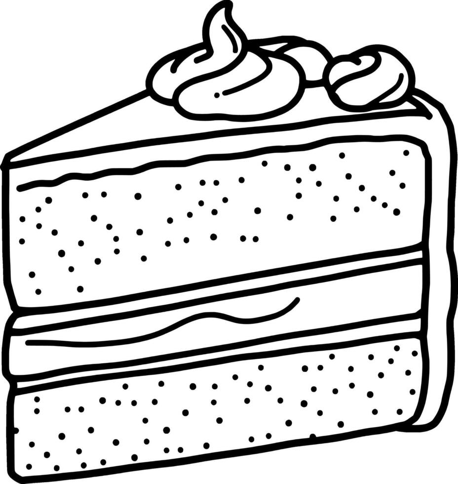 Delicious Chocolate Brownie with Creamy Icing A Sweet Treat vector