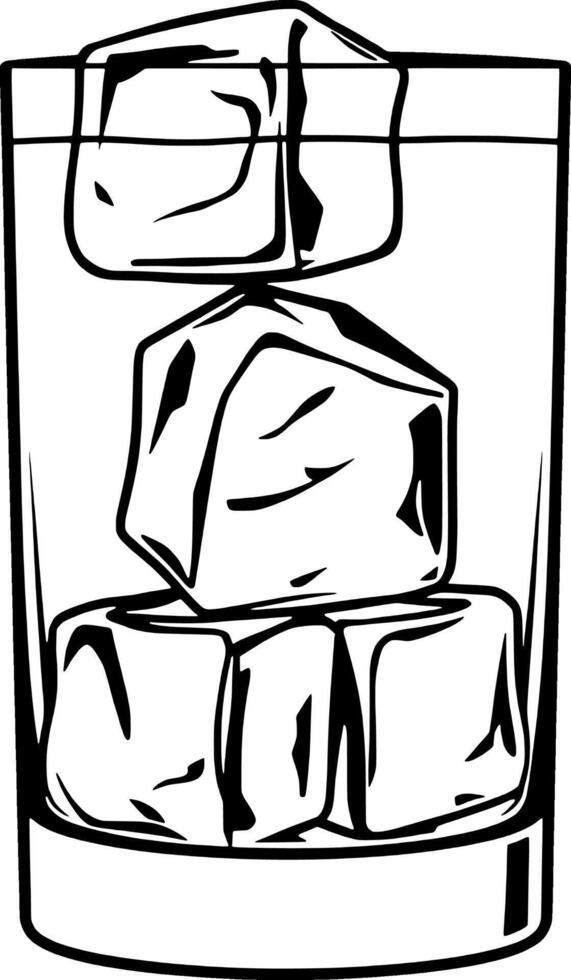 A Simple Line Drawing Of A Bowl Of Hot Soup vector